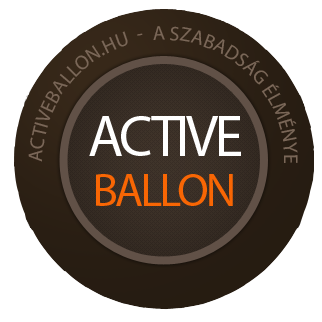 Active Ballon logó, hőlégballonos sétarepülés